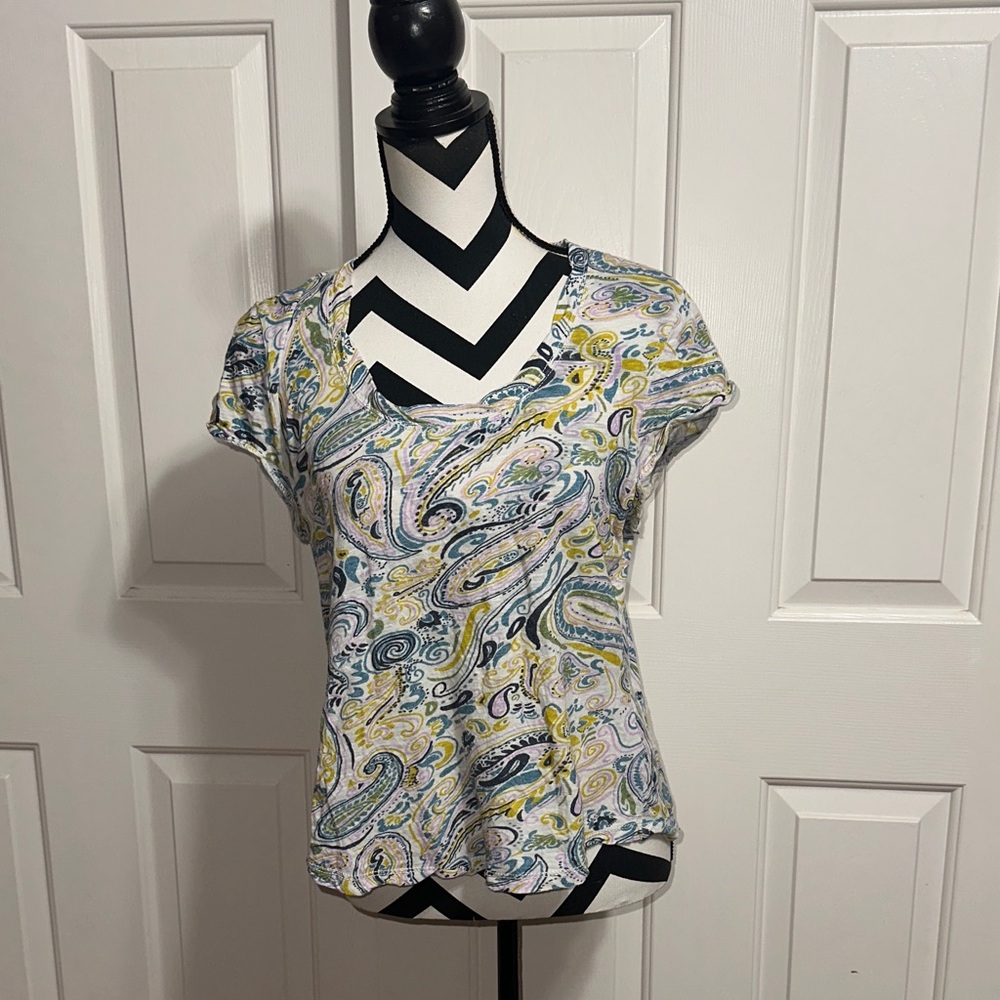 PILCRO Paisley Print Women's Top